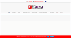Desktop Screenshot of mariani-costruzioni.it